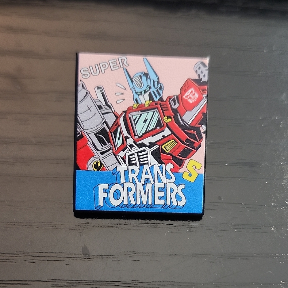 Transformers Optimus Prime Inspired Enamel Pin